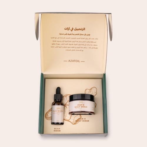 بوكس الزنجبيل العناية المثالية بفروة الرأس - ديتوك...