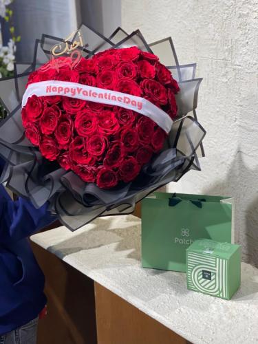 بوكية قلب مع شوكلت باتشي