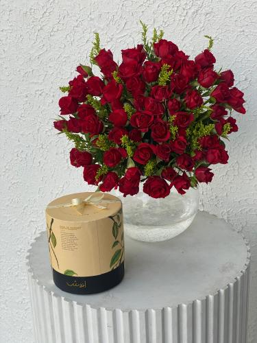 Vase with chocolate Anoush