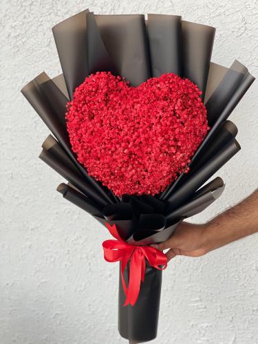 Heart-shaped pillow