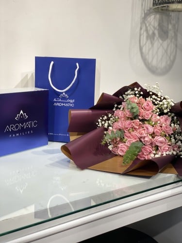 تنسيق بوكية مع فواحة. سيارة