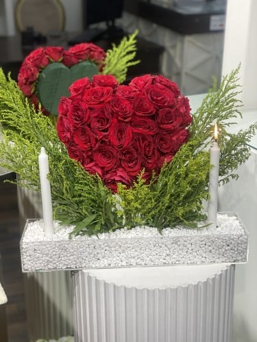 تنسيق اكريلكً مع قلب