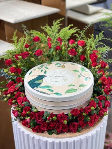 تنسيق ٢ بوكس كوكيز انوش مع تنسيق ورد