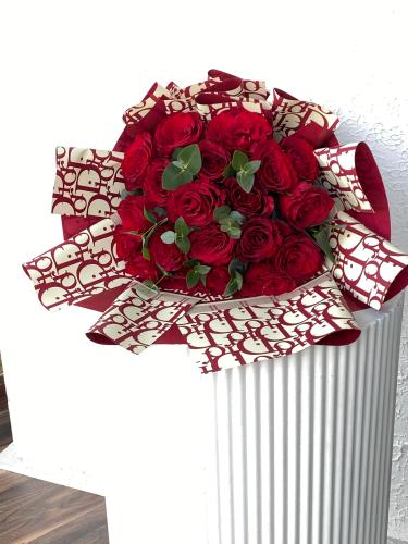 Home wrapping bouquet