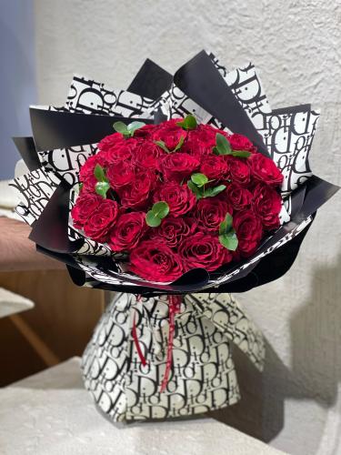 Home wrapping bouquet