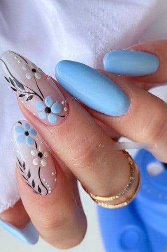 تركيب أظافر مع طلاء