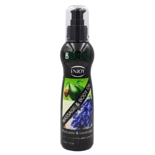 Enjoy body massage oil with avocado and lavender -...