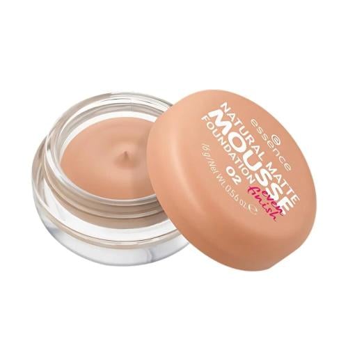Natural matte mousse foundation 02 from Essence - 16 grams