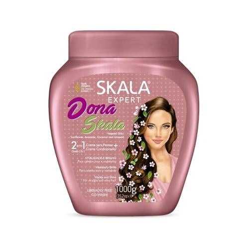 Cream and mask for moisturizing curly hair Dona fr...