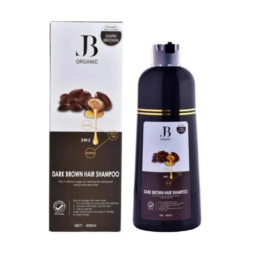 Gray hair dye shampoo with argan oil from GP 3 in...