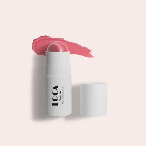 Creamy blush for cheeks from Luca - Kajol Cool 02