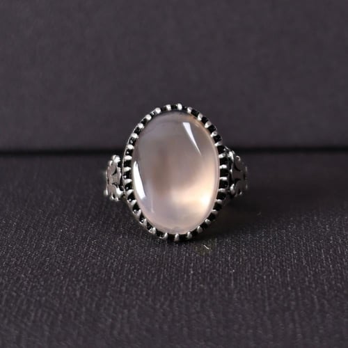 خاتم فضة رجالي عيار 925 متوج بحجر عقيق يماني طبيعي