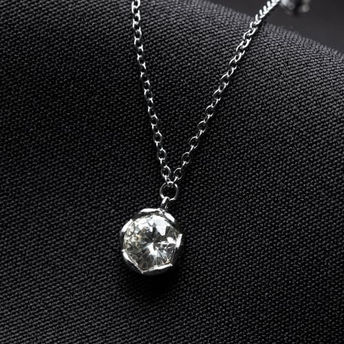 شوكر فضة عيار 925 مرصع بحجر الزركون