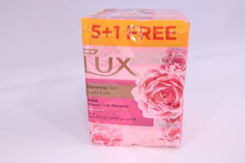 ربطة صابون لوكس قالب 120مل بشرة نضرة 6 حبات