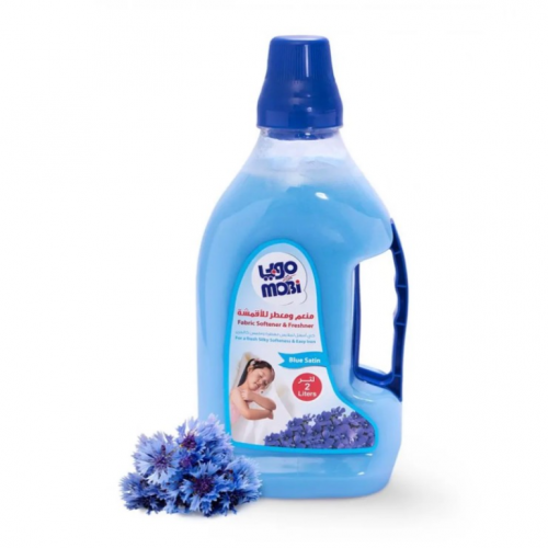 موبي منعم ملابس 2 لتر ازرق