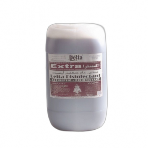 دلتا مطهر أرضيات لون احمر 30 لتر