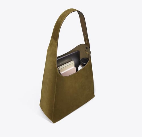 حقيبه توري بورش المقاس الكبير مخمل ROMY HOBO