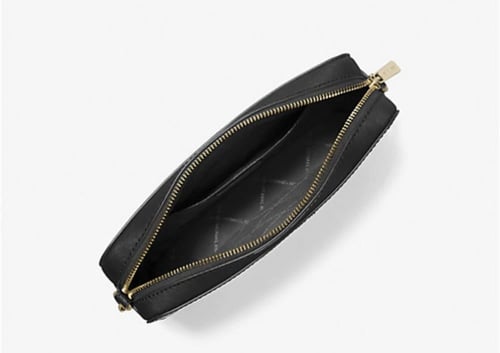 حقيبه مايكل كورس لون اسود وذهبي Jet Set