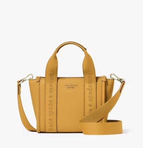 حقيبه كيت سبيد المقاس الصغير جلد Kip