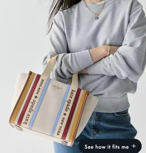 حقيبه كيت سبيد المقاس الوسط Kip Canvas