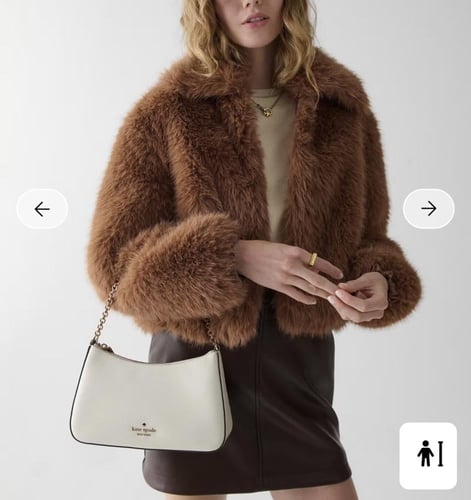 حقيبه كيت سبيد جلد لامع Margot