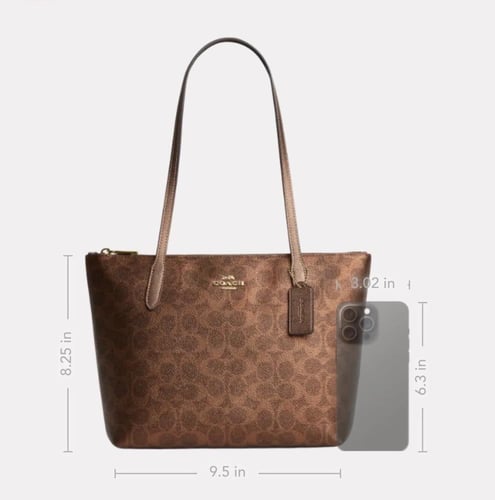 حقيبه كوتش Fiona Zip Tote Bag