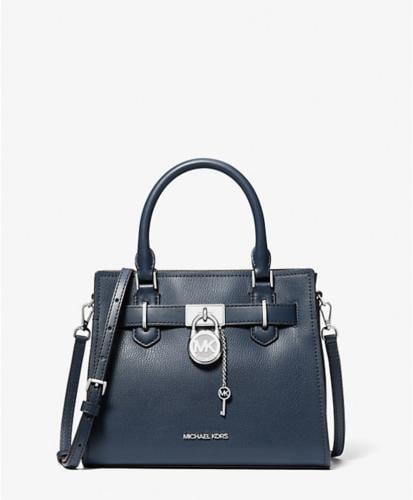 حقيبه مايكل كورس المقاس الوسط لون كحلي Hamilton