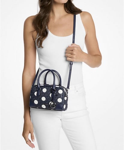 حقيبه مايكل كورس المقاس الصغير لون كحلي Thompson