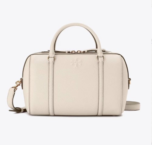 حقيبه توري بورش الحجم الكبير THEA LEATHER SATCHEL