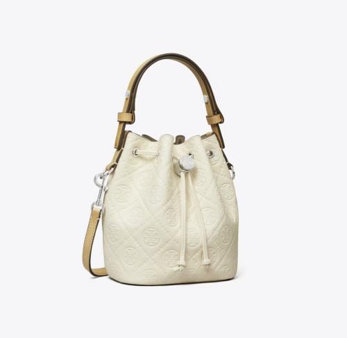 حقيبه توري بورش T MONOGRAM PEBBLE MINI BUCKET