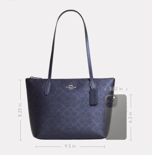 حقيبه كوتش Fiona Zip Tote Bag