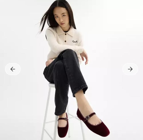 حذاء كوتش C Rivet Mary Jane