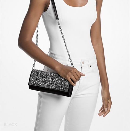 حقيبه مايكل كورس Jet Set Medium Leather Clutch