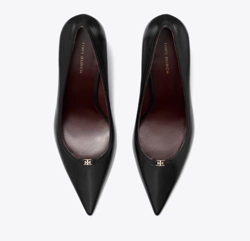 حذاء توري بورش DOUBLE T BUCKLE PUMP