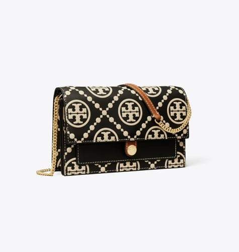 حقيبه توري بورش المقاس الصغير T MONOGRAM