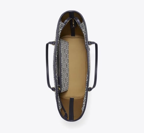 حقيبه توري بورش المقاس الكبير T MONOGRAM ZIP TOTE