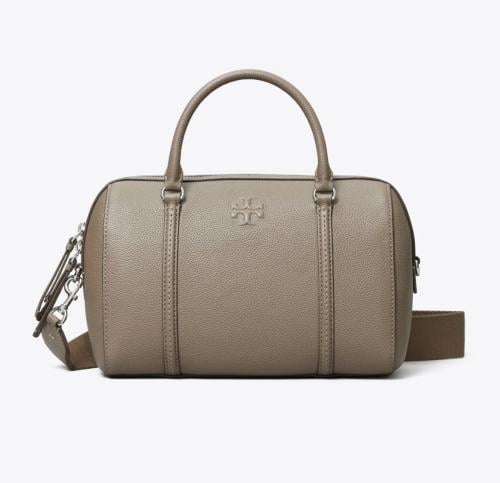 حقيبه توري بورش الحجم الكبير THEA LEATHER SATCHEL