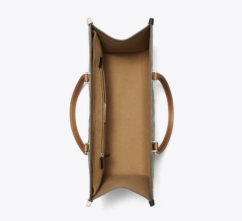 حقيبه توري بورش T MONOGRAM EMBOSSED TOTE