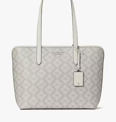 حقيبه كيت سبيد المقاس الكبير Signature Spade Flowe...