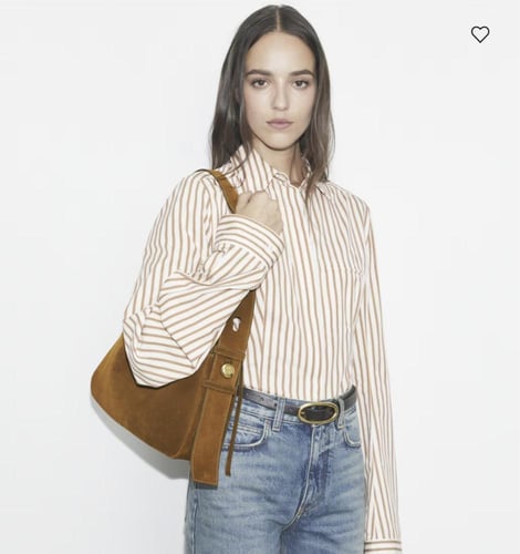 حقيبه توري بورش المقاس الكبير مخمل ROMY SHOULDER