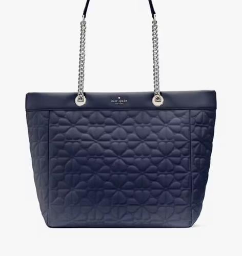 حقيبه كيت سبيد المقاس الكبير لون كحلي Spade Flower