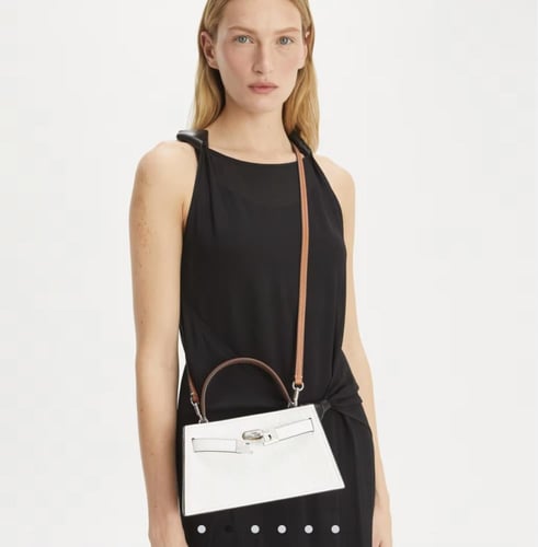 حقيبه توري بورش MINI LEE RADZIWILL CROC