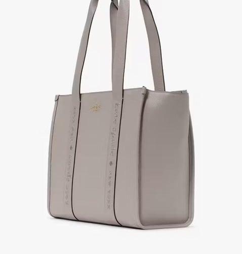 حقيبه كيت سبيد المقاس الكبير جلد Kip Canvas