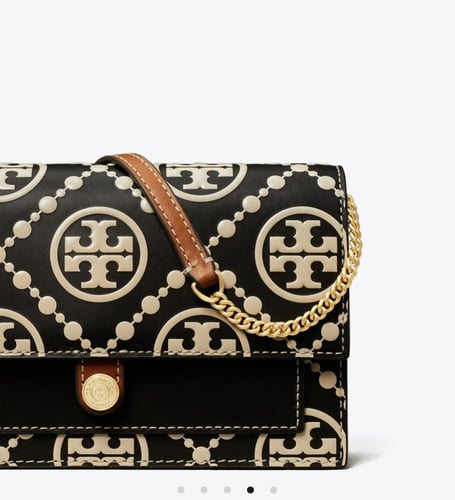 حقيبه توري بورش المقاس الصغير T MONOGRAM