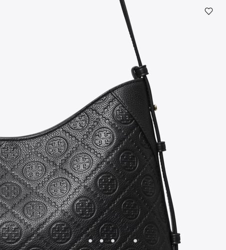 حقيبه توري بورش T MONOGRAM PEBBLE MESSENGE