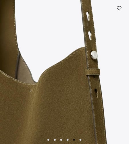 حقيبه توري بورش المقاس الكبير مخمل ROMY HOBO