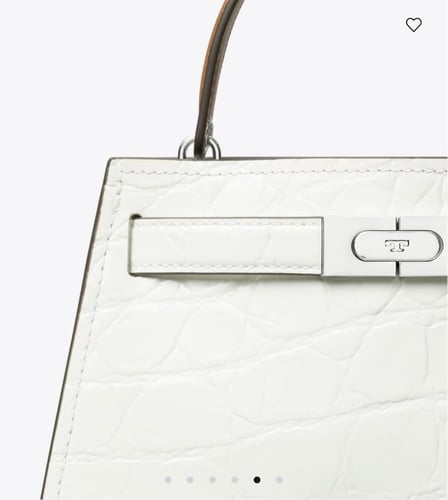 حقيبه توري بورش MINI LEE RADZIWILL CROC