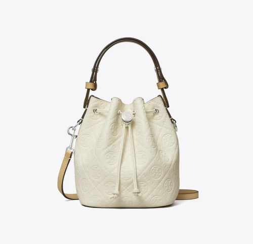 حقيبه توري بورش T MONOGRAM PEBBLE MINI BUCKET