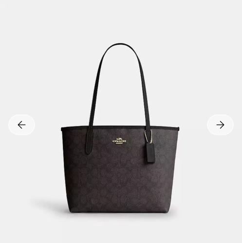 حقيبه كوتش المقاس الوسط Medium City Tote Bag