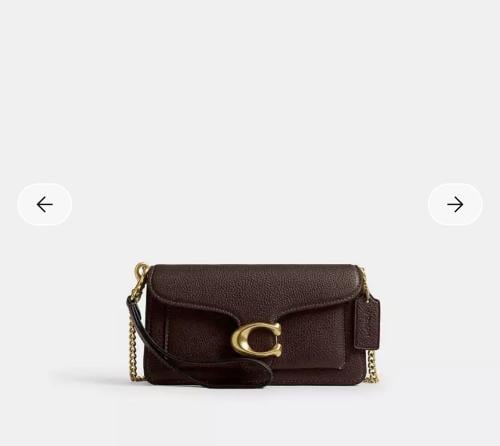 حقيبه كوتش المقاس الصغير Tabby Chain Crossbody Bag...